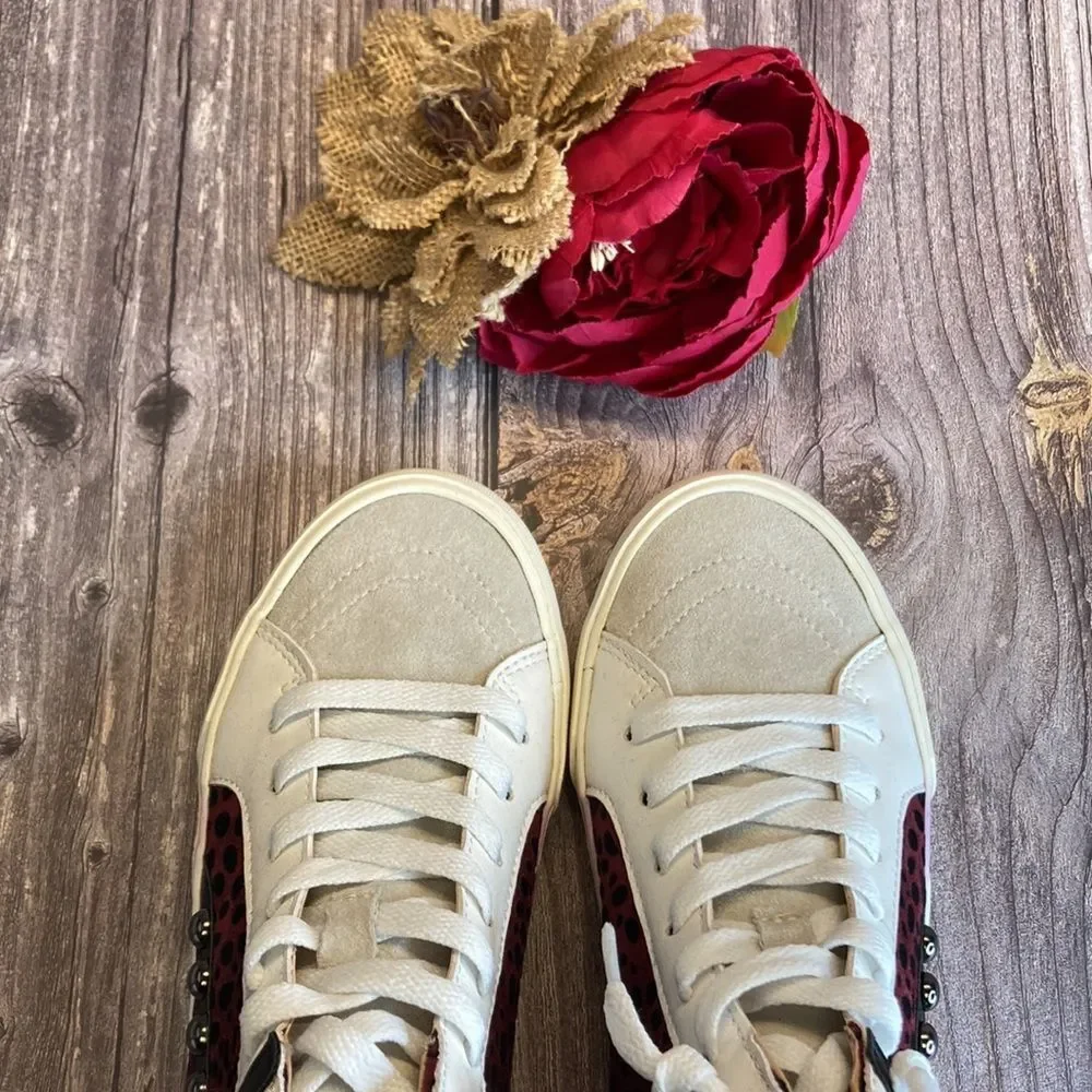 Vintage Havana Redeem Wine/Black Multi Mid-Top Sneakers - Picture 4 of 10